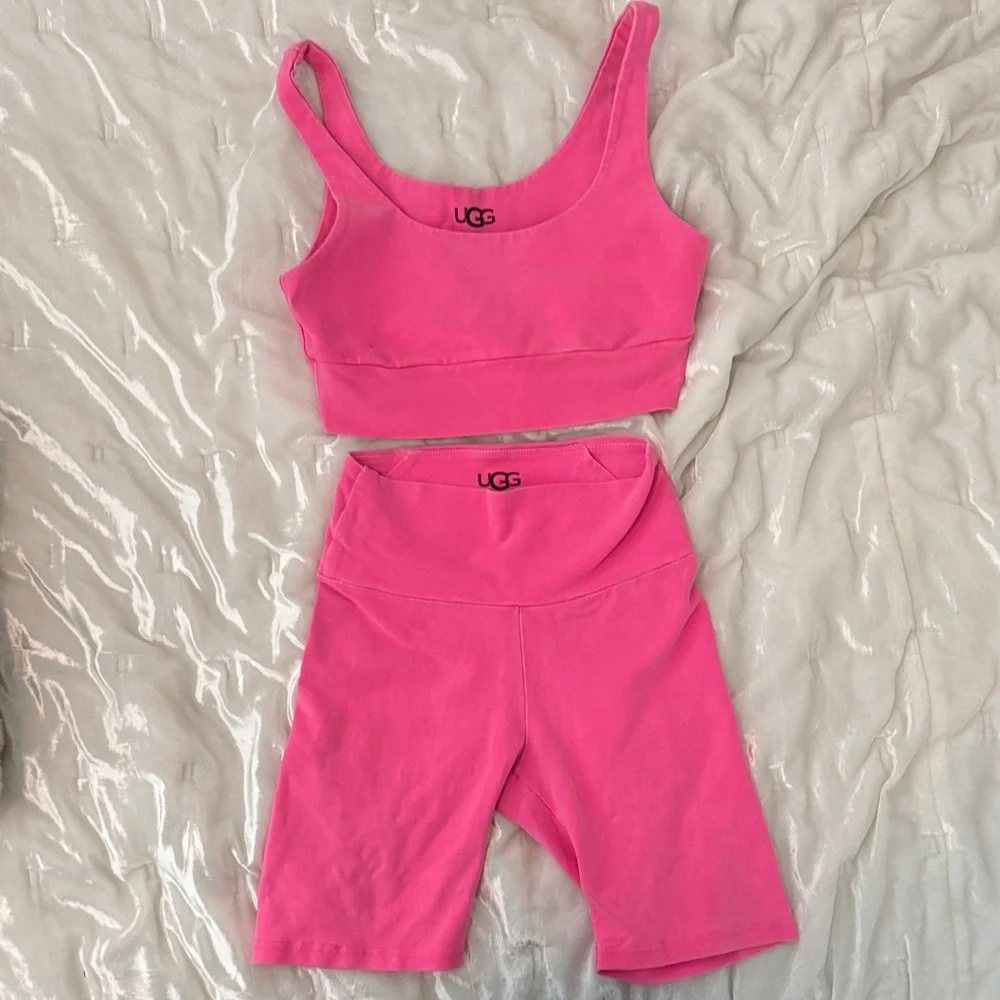 UGG Bright Pink Activewear Set - Picture 2 of 6